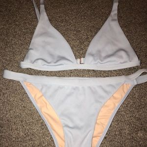 LA Hearts Ribbed Bikini